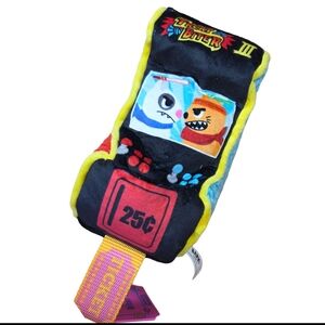 BARK! 'Treat Biter III" Arcade Game Plush Dog Toy Treat Trap Tug A War M/L 20+Lb